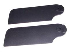 HDX500-90 70mm Plastic Tail Blades - HDX500SE/Hirobo Lepton
